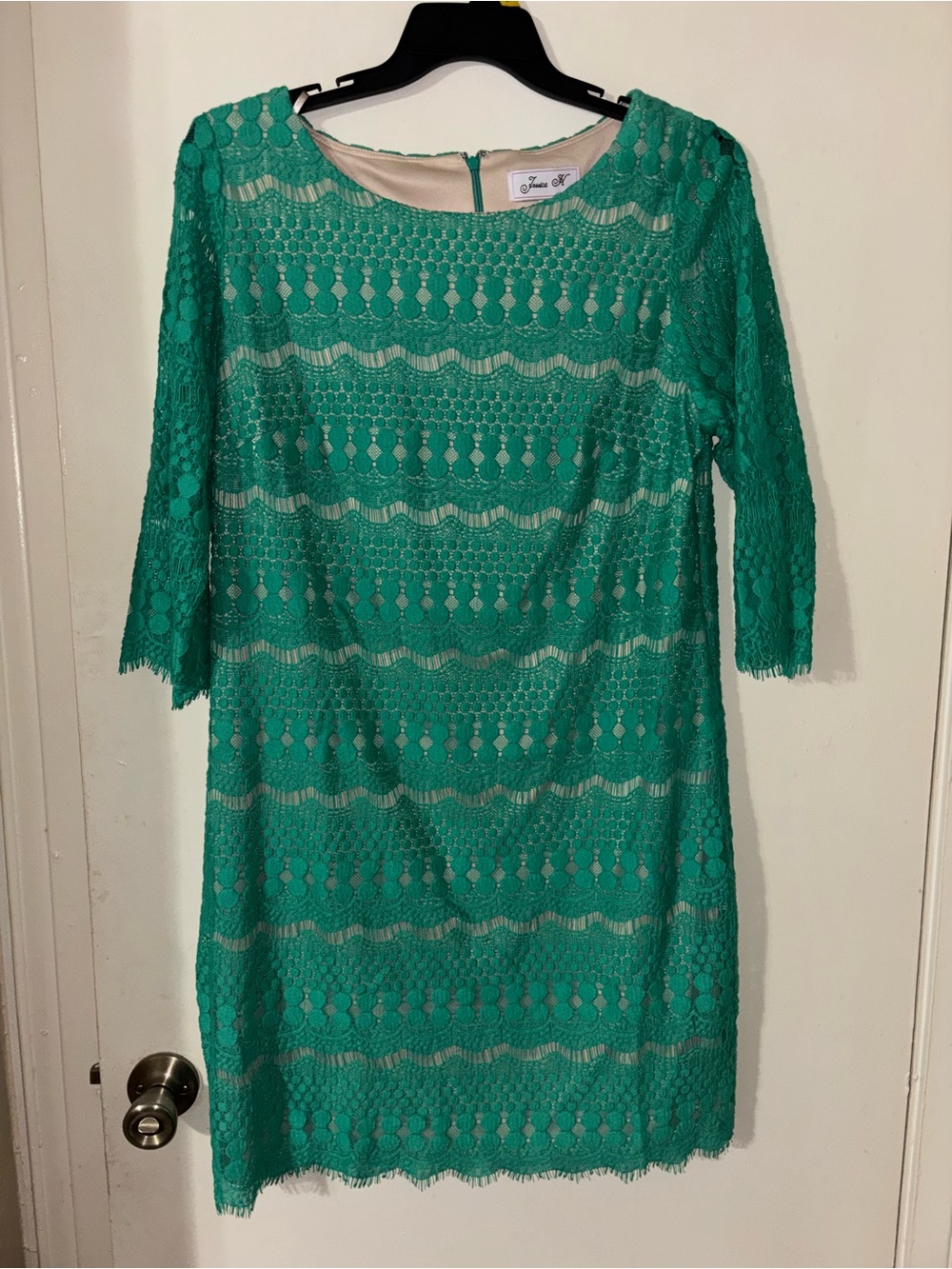 Jessica H Green Lace dress